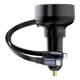 АЗУ Baseus Enjoyment Pro 60W с вытяжным кабелем USB-C/Lightning черное