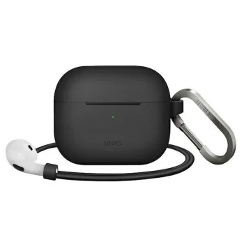 Apple Airpods 3 Gen. Silicone Uniq Etui Vencer Case Cover, Grey | Чехол Кейс Бампер Обложка