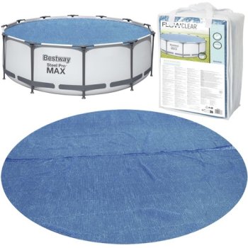 Bestway 58242 solārais baseina pārsegs 366 cm baseiniem, zils