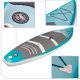 Piepūšamais vienvietīgs SUP dēlis komplekts (līdz 150kg) l Inflatable One-Seater SUP Board
