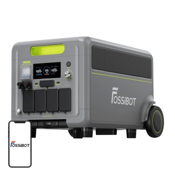 Fossibot F7200 7200W 5.2kWh Uzlādes Stacija, Zaļa