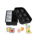 Silicone Ice Cube and Ball Mold Set, 2 pcs.