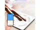Analytical Bluetooth Bathroom Scale up to 180kg, Tempered Glass, White