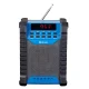 Celtniecības radio Denver WRB-60 FM / Bluetooth, zils/melns