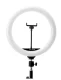 Glow 10\" RGB LED gredzenveida lampa ar statīvu, 10W