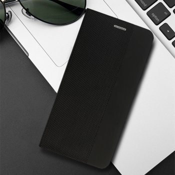 Apple iPhone 12 Pro Max 6.7" Vennus Sensetive Book Case Cover, Black | Telefona Vāciņš Maciņš Apvalks Grāmatiņa