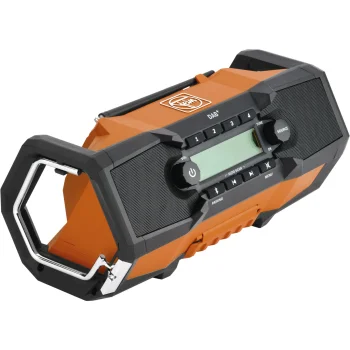 Būvlaukuma radio Fein ARAD 18 BC AS, 18V, DAB+, Bluetooth, FM