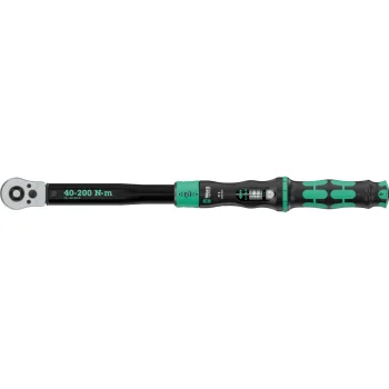 Wera Click-Torque Lock C3 R/L Torque Wrench, 1/2", 40-200 Nm