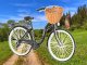 Liels austs grozs velosipēdam uz priekšējās stūres | Large Woven Basket for Bicycles for Front Handlebar