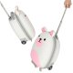Kids Travel Luggage Carry Bag Ride On Suitcase Trolley, Mouse