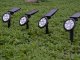 RGB Solar Garden Lamp with Color Changing, 42 cm