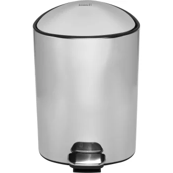 Мусорное ведро с педалью Joseph Joseph EasyStore Luxe 5L, серебристое