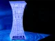 Настольная ночная LED RGB лампа с эффектом кристалла, USB, пульт