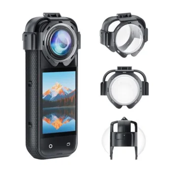 Puluz lēcu aizsargvāciņi kamerai Insta360 X5 (PU750T)