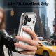 Tech-Protect MagFlex MagSafe vāciņš iPhone 17 Pro – caurspīdīgs sudrabs | Phone Case Cover