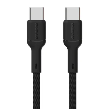 Кабель Dudao L9C USB-C – USB-C 65W 2м, черный