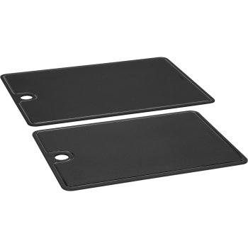 Zwilling TPU Antibacterial Cutting Board Set, 2 pcs, Black