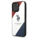 Apple iPhone 14 Pro 6.1\'\' US Polo Tricolor Embossed Case Cover (USHCP14LPSO3), White | Чехол Кейс...