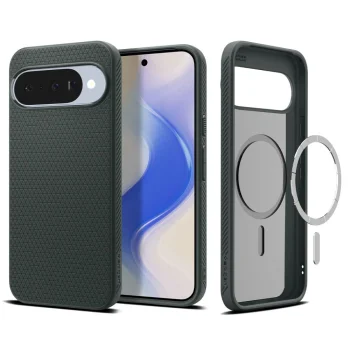 Spigen Liquid Air vāciņš Google Pixel 10 / Pro - Zaļš | Phone Case Cover Green