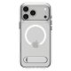 Spigen Ultra Hybrid S Mag Case for iPhone 17 Pro, Clear/White