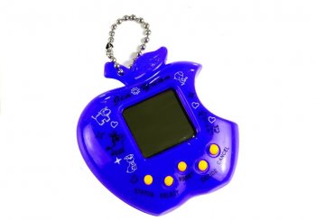 Rotaļlieta Tamagočijs Elektroniskā Spēle - Zils | Toy Tamagotchi Electronic Game 49-in-1- Blue apple