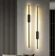 Sienas lampa LED 100cm 15W 4000K, melna