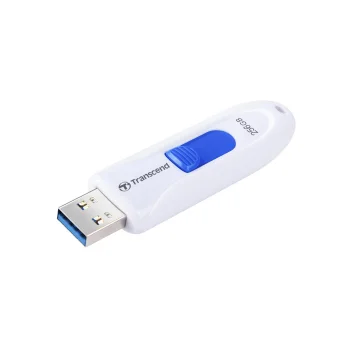 USB-флешка Transcend JetFlash 790 256 ГБ USB 3.1 Gen 1, черно-синяя