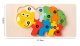 Wooden Sheep Puzzle for Toddlers, Educational Shape Sorter Toy