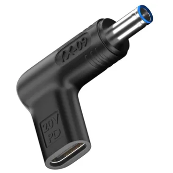 USB Type-C uz DC 4.5x3.0 mm barošanas adapteris HP, līdz 100 W