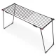 Expandable Clothes Drying Rack ModernHome 19m Telescopic Folding Laundry Stand, black