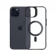 3mk Satin Armor MagCase for iPhone 15 with MagSafe, Clear/Black