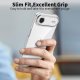 Tech-Protect iPhone 17 Air vāciņš FlexAir, caurspīdīgs