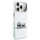 Karl Lagerfeld IML Karl & Choupette Peekaboo Logo MagSafe telefona vāciņš maciņs ar MagSafe iPhone 17 Pro – balts...