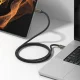 Ringke USB-C 3.2 Gen kabelis 240W 100cm melns