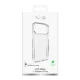 Puro iPhone 17 Pro Case Lite Mag, Transparent with White Ring