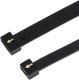 Multisizer ring size gauge for rings and bands, black