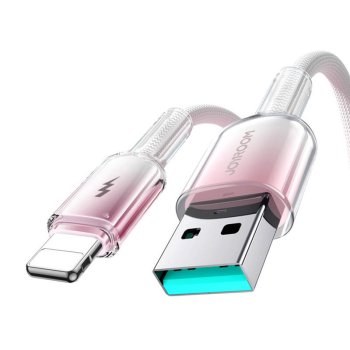 USB-A uz Lightning Kabelis Joyroom S-A42 3A 1.2m Balts