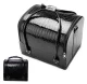 Kosmētikas Piederumu Koferis Soma Organaizers Spīdīgi Melns | Cosmetic Trunk Shiny Black