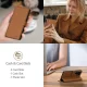 Tech-Protect Wallet atverams maciņš iPhone 16e / 17e, brūns