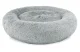 Multistore Plush Bed for Dogs and Cats, 80 cm, Light Grey