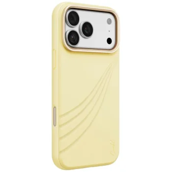 Чехол Uniq Coehl Serina Magnetic Charging для iPhone 18 Pro Max / 17 Pro Max, желтый