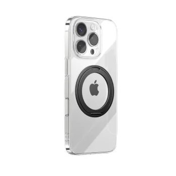 Joyroom JR-16JL6 vāciņš iPhone 16 Pro Max ar MagSafe un 360° gredzenu, melns