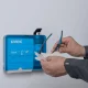 Станция для очистки очков uvex, синяя