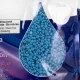 Пленочный воск для депиляции в гранулах Depilflax Ultraflex 1000г, blue
