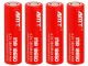 18650 Li-Ion akumulators 3800mAh 4.2V, 1 gab., sarkans