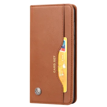 Huawei P20 Pro 2018 (CLT-L09, L29) PU Leather Wallet Case Cover, Brown | Telefona Vāciņš Maciņš Apvalks Grāmatiņa