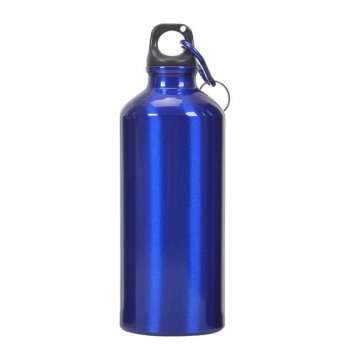 Ūdens Pudele Treniņiem Sportam Tūrismam 500 ml, Zils | Camping Tourism Picnic Sport Fitness Water Bottle