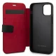 Ferrari Off Track Perforated Wallet Case for iPhone 12 mini Black
