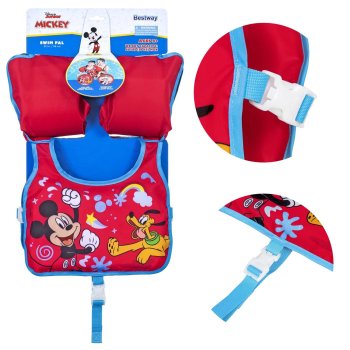 Bestway Mickey Swim Vest with Armbands, 56 cm