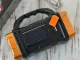 Portable LED COB Solar Flashlight with Powerbank Function, Gold